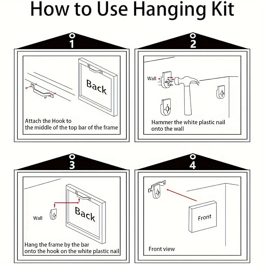 Modern abstract lotus leaf canvas art, suitable for living room bedroom hallway, 1.5 inch thick pine solid wood frame