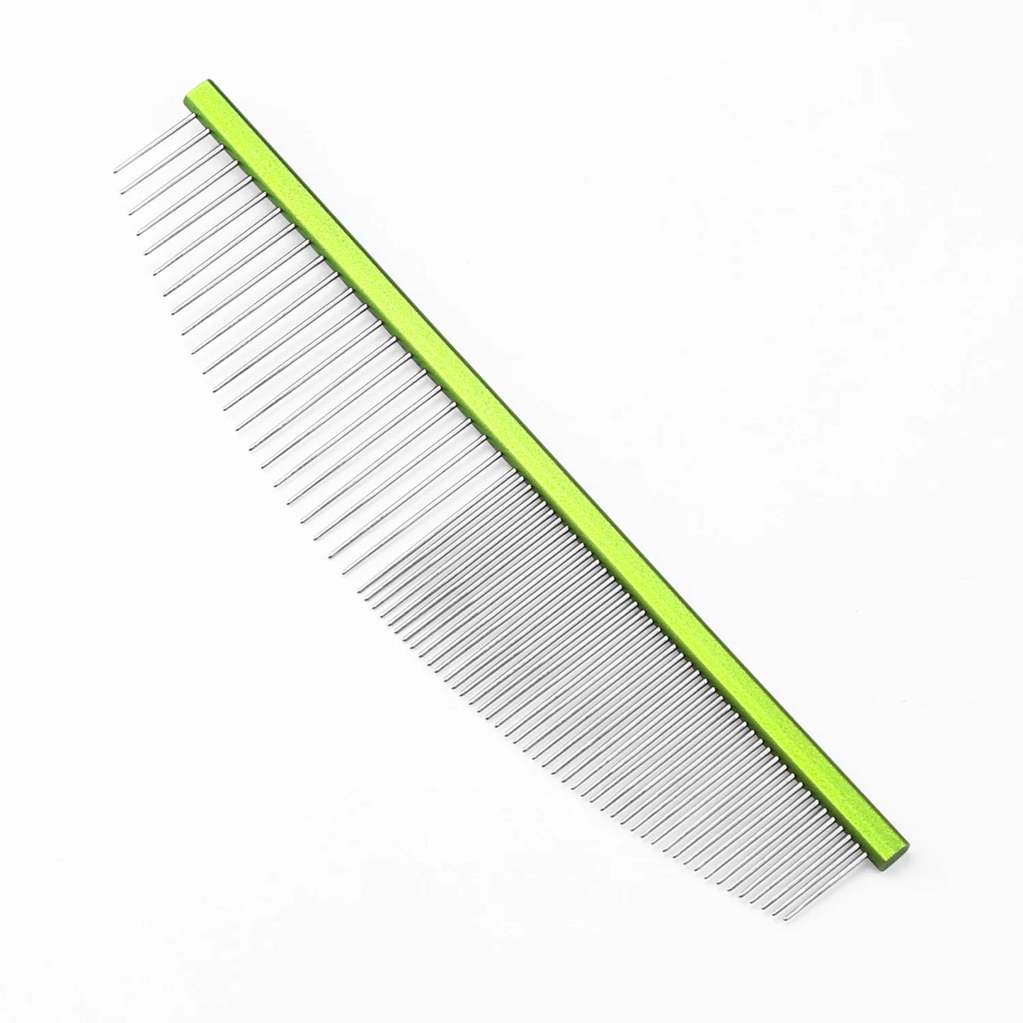 Pet Moon Comb Stainless Steel Thin Teeth Cat Dog Face Hair Grooming Comb For Details Care Small Pet Comb Round Tip