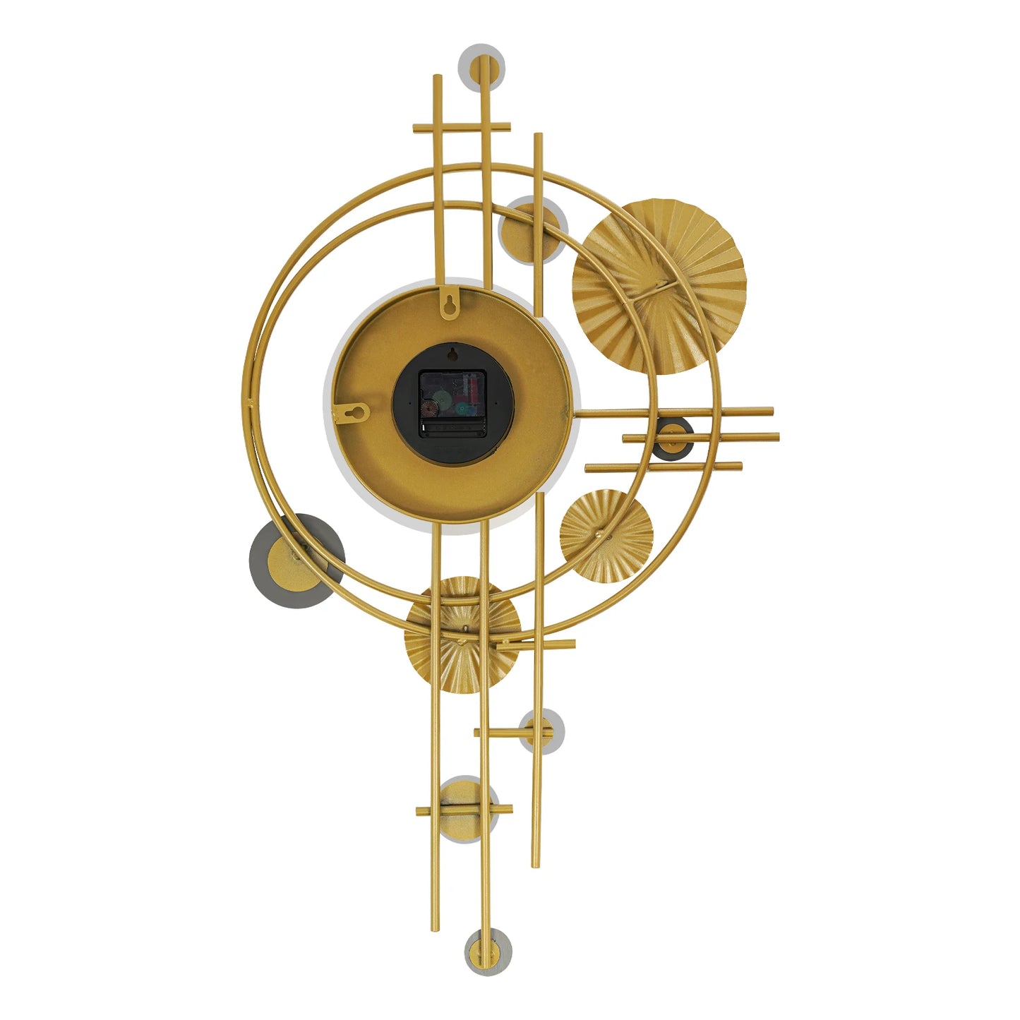 Wall Clock Modern Decorative Art Clock Silent Wall Clock Iron Wall Decoration Clock