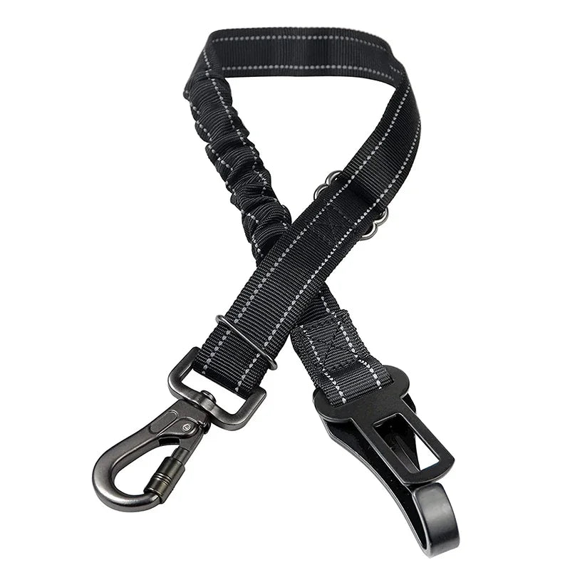 Adjustable Pet Dog Car Seat Belt Safety Leash Vehicle Belts Reflective Nylon Rope Harness Dog Accessories for Small Large Dogs