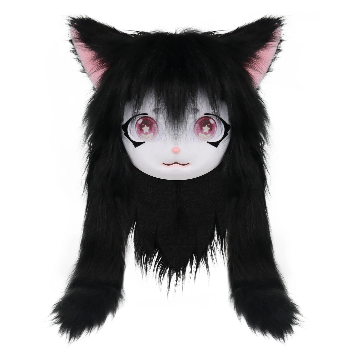 Cute Plush Cat Cat Mask Party Cosplay Costume Props