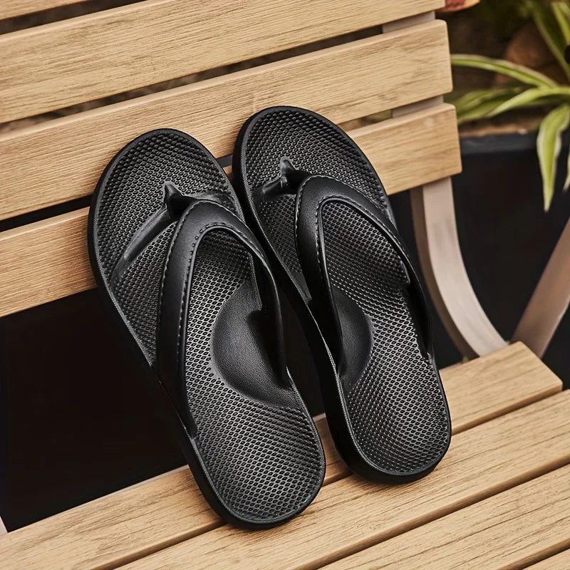 Summer Cool Women's Flip Flops Super Lightweight Outdoor Soft-soled Non-slip Casual Women's slippers Couple EVA Flat Sandals