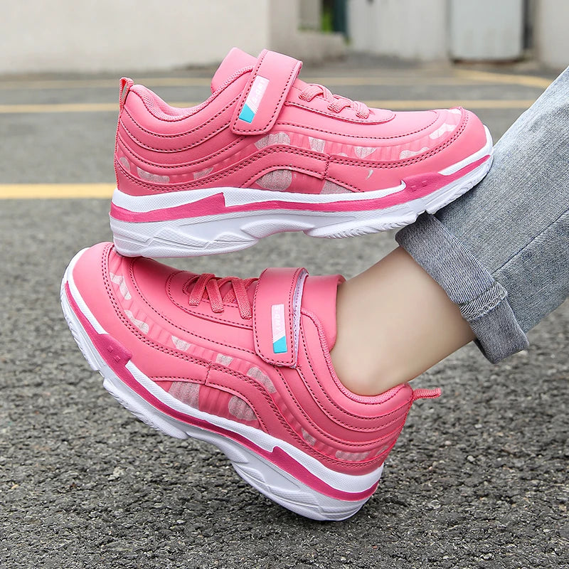 Girl’s New Trendy Beautiful Fashion Casual Sports Shoes Lightweight Comfortable Outdoor Running Sneakers
