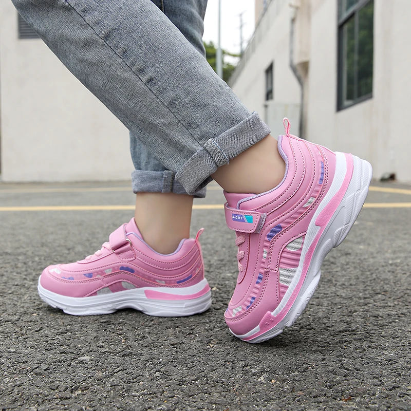Girl’s New Trendy Beautiful Fashion Casual Sports Shoes Lightweight Comfortable Outdoor Running Sneakers
