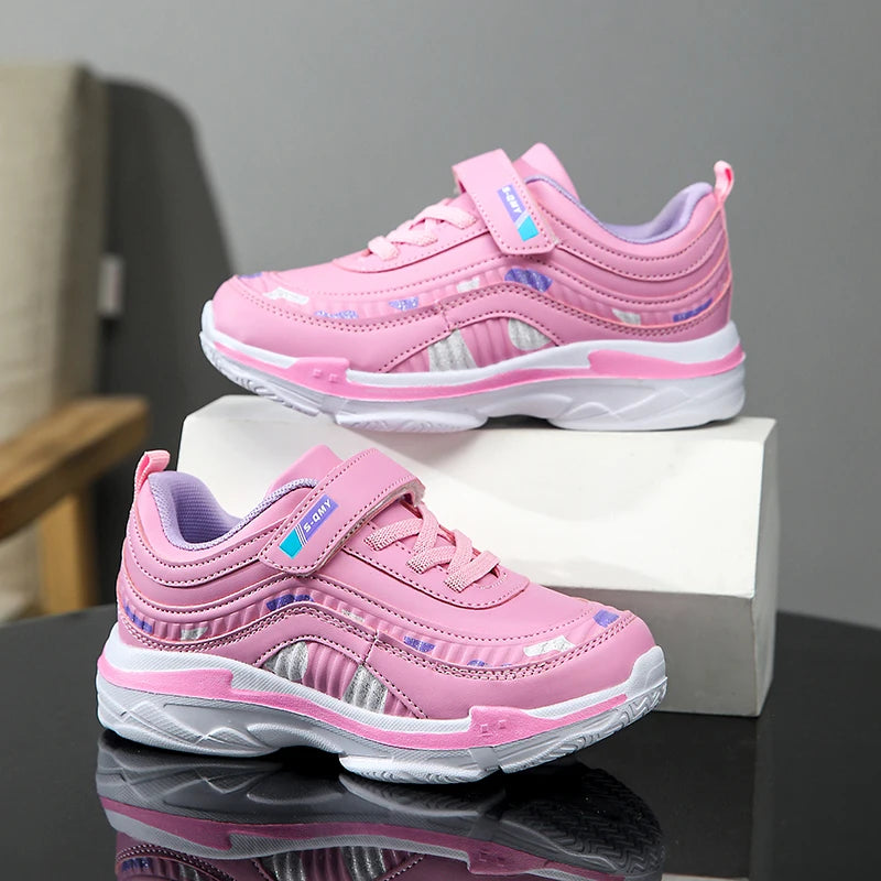Girl’s New Trendy Beautiful Fashion Casual Sports Shoes Lightweight Comfortable Outdoor Running Sneakers